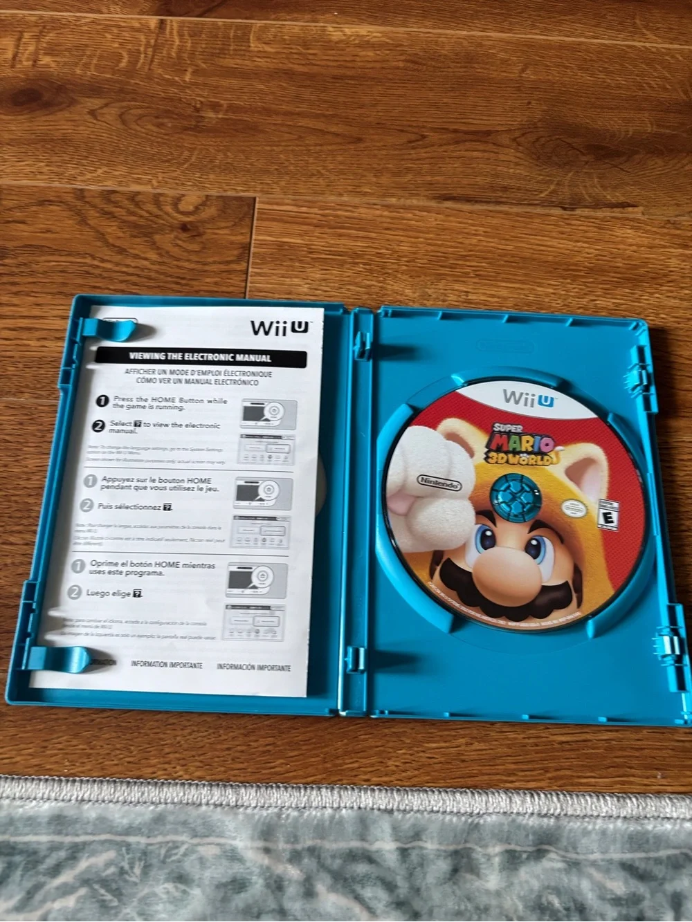 Nintendo Super Mario 3D World (Wii U) video game